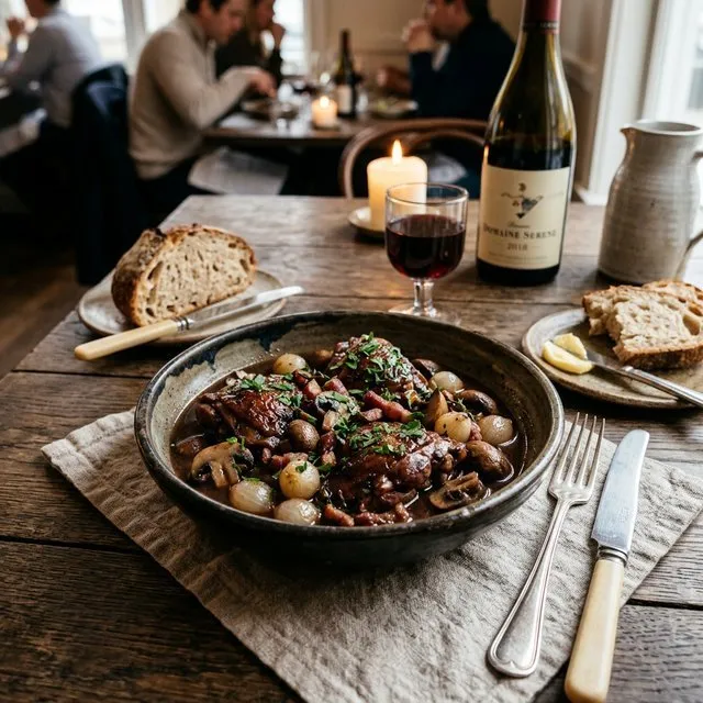 Chicken Coq au Vin