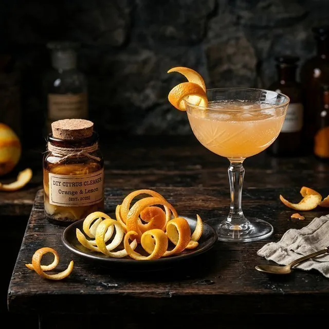 Citrus Peels: Candied, Cleaners, and Cocktails