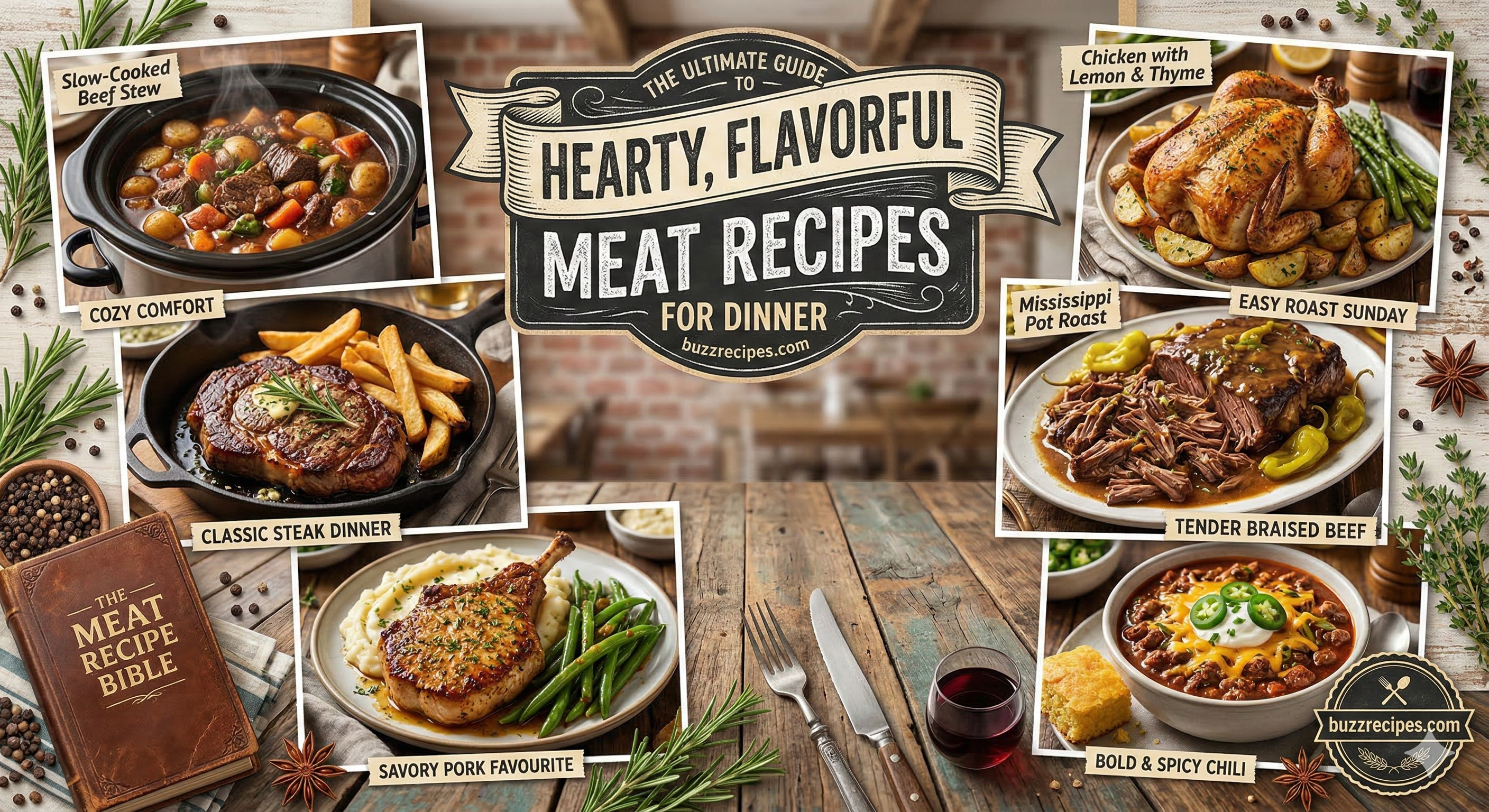 The Ultimate Guide to Hearty, Flavorful Meat Recipes for Dinner