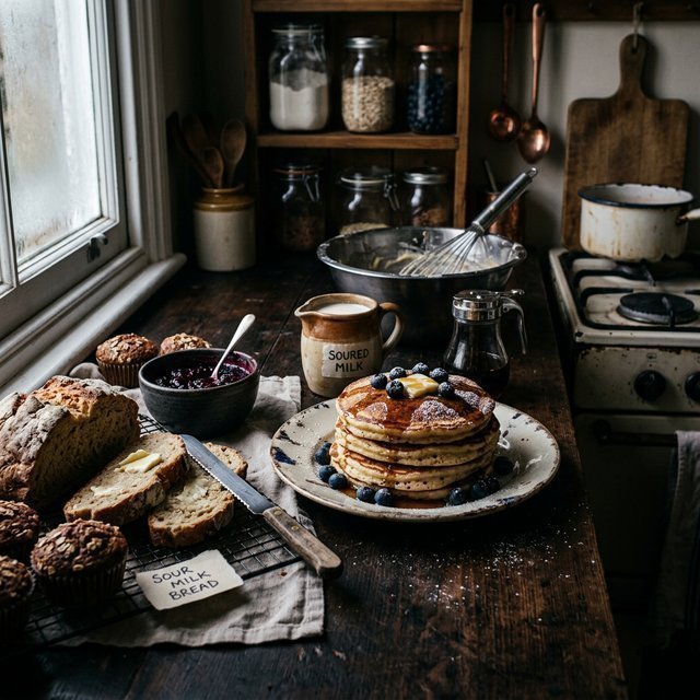 Sour Milk Substitutions in Baking